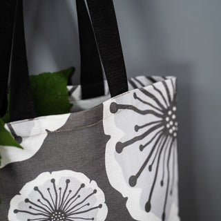 Lina Auduma Maisi «Flos Black» | Kolekcija «Flos» Auduma