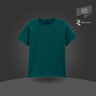 Bērnu T-krekls, pamata modelis | 150 g/m² | Dziļi jūras zaļš
