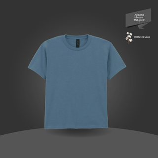 Bērnu T-krekls, pamata modelis | 150 g/m² | Indigo zils