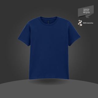 Bērnu T-krekls, pamata modelis | 150 g/m² | Tumši zils