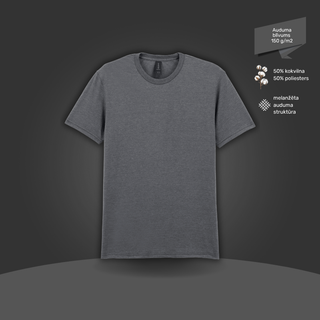 Pamata T-krekls | 150 g/m² | Grafīta pelēks