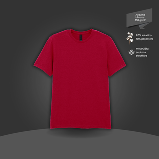 Pamata T-krekls | 150 g/m² | Ķiršu sarkans ar tekstūru