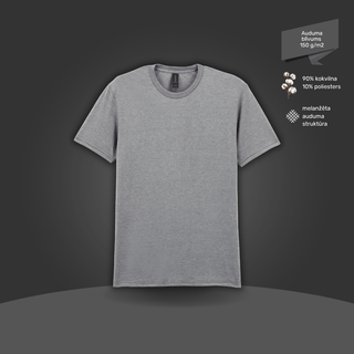 Pamata T-krekls | 150 g/m² | Klasiski Pelēks