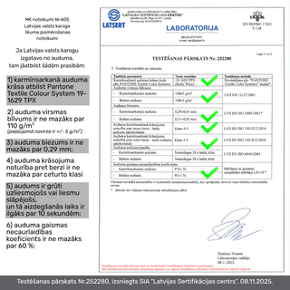 Latvijas karoga vimpelis | 10 x 50 x 170 cm | NordTEX6 audums