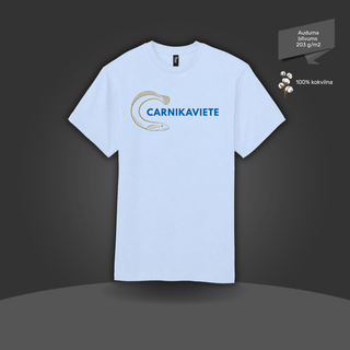 Kokvilnas T-krekls "Carnikaviete" | 4 krāsas