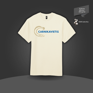Kokvilnas T-krekls "Carnikavietis" | 4 krāsas